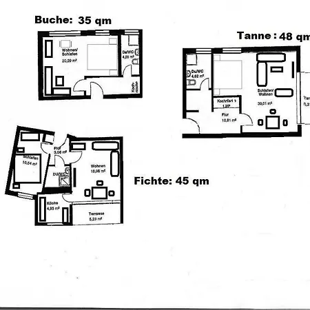 Apartment Fuer Zwei Bis Vier Personen, Wlan